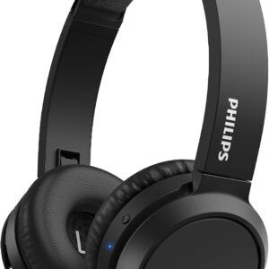 PHILIPS H8506 Over-Ear Wireless Headphones with Noise Canceling Pro (ANC) and Multipoint Bluetooth Connection, 60 Hours Playtime, (TAH8506BK/00),Black