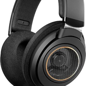 Philips Open Back Wired Headphones - Cushioned Over Ear Headphones with Adjustable Headband for Ultimate Comfort and Superior Sound Quality, Plugs into TV, Stereo or PC, Ideal for Podcasts or Music